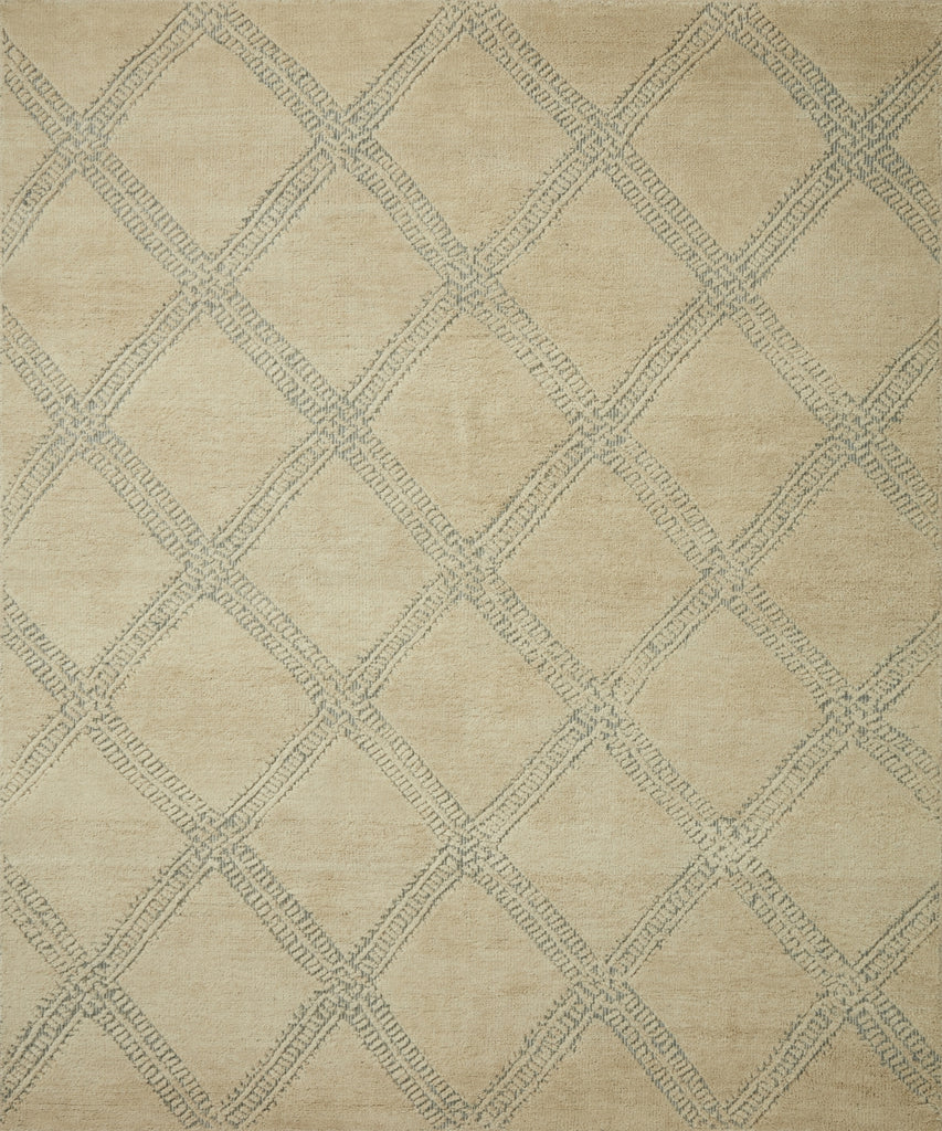 Loloi Milton MLT-03 Beige/Ocean Area Rug by Carrier and Company