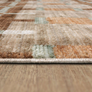 Karastan Persepolis Minya Brown Area Rug Detail Image