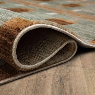 Karastan Persepolis Minya Dusty Sage Area Rug Detail Image