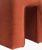 Surya Miraya MIRY-002 Rust / Beige Furniture Corner Shot