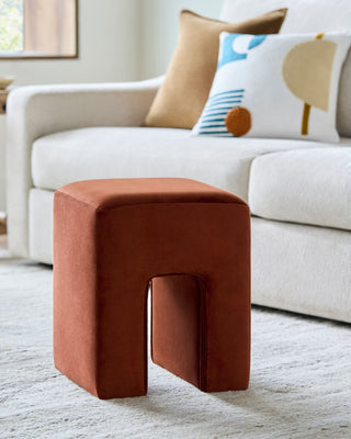 Surya Miraya MIRY-002 Rust / Beige Furniture Style Shot