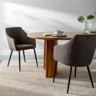 Surya Milford MLF-003 Dark Brown / Black Furniture Style Shot