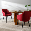 Surya Milford MLF-004 Red / Black Furniture Style Shot