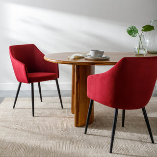 Surya Milford MLF-004 Red / Black Furniture Style Shot