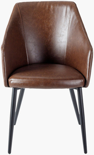 Surya Milford MLF-006 Medium Brown / Black Furniture Angle