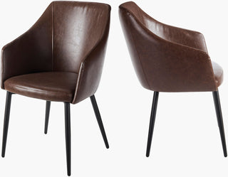 Surya Milford MLF-006 Medium Brown / Black Furniture Main Image