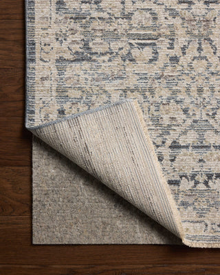 Loloi Milena MLE-02 Denim / Natural Area Rug Backing Image