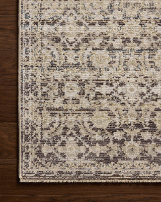 Loloi Milena MLE-03 Linen / Midnight Area Rug Corner Image