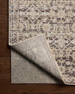 Loloi Milena MLE-03 Linen / Midnight Area Rug Backing Image