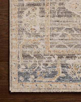 Loloi Milena MLE-04 Natural / Ivory Area Rug Corner Image