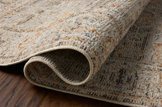 Loloi Milena MLE-05 Charcoal / Apricot Area Rug Pile Image