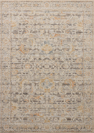 Loloi Milena MLE-05 Charcoal / Apricot Area Rug main image