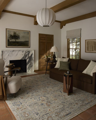Loloi Milena MLE-06 Sage / Multi Area Rug Lifestyle Image Feature