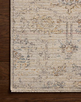 Loloi Milena MLE-07 Ivory / Granite Area Rug Corner Image