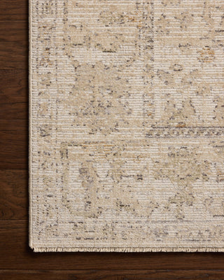 Loloi Milena MLE-08 Ivory / Sand Area Rug Corner Image
