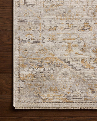 Loloi Milena MLE-09 Ivory / Ochre Area Rug Corner Image