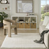 Nourison Modern Shag MMD04 Ivory Beige Area Rug Swatch Image