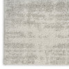 Nourison Modern Shag MMD04 Ivory Grey Area Rug Corner Image