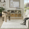 Nourison Modern Shag MMD04 Ivory Grey Area Rug Swatch Image