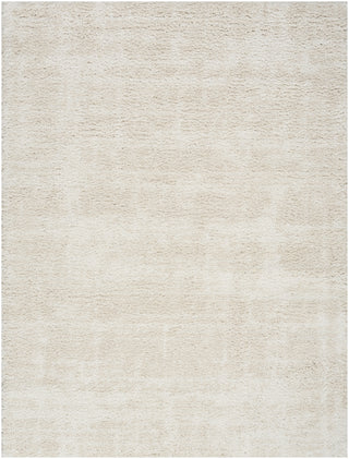 Nourison Modern Shag MMD04 Ivory Beige Area Rug main image