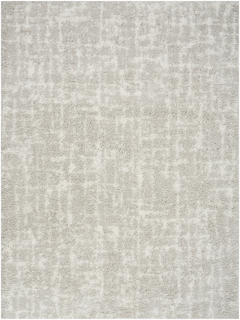 Nourison Modern Shag MMD06 Grey Ivory Area Rug main image