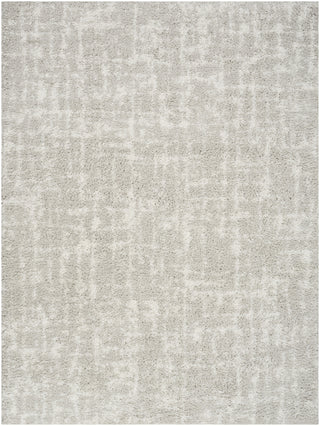 Nourison Modern Shag MMD06 Grey Ivory Area Rug main image