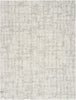 Nourison Modern Shag MMD06 Ivory Grey Area Rug main image