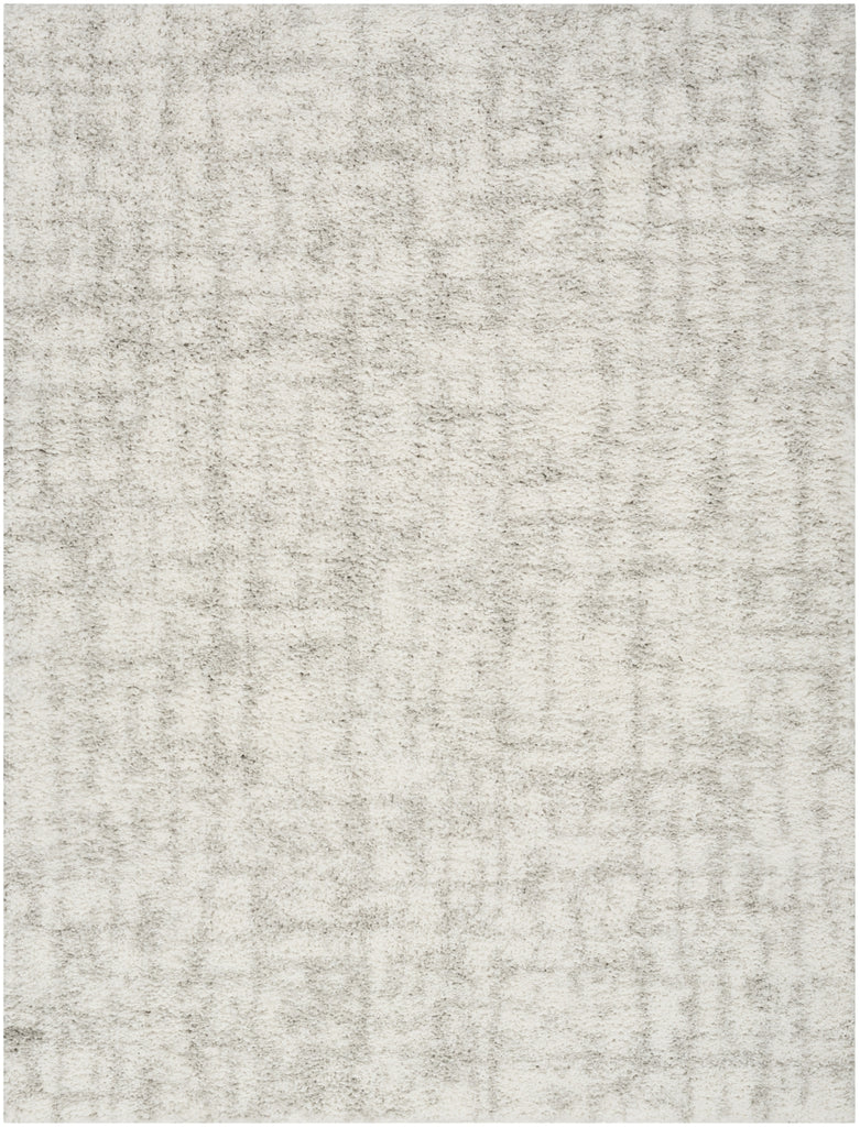 Nourison Modern Shag MMD06 Ivory Grey Area Rug main image