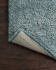 Loloi II Mila Shag MIL-01 Spa Area Rug Lifestyle Image Feature