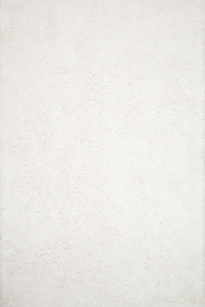 Loloi II Mila Shag MIL-01 White Area Rug main image