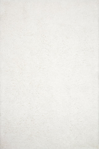 Loloi II Mila Shag MIL-01 White Area Rug main image