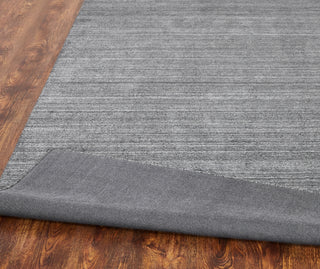 K2 Meridian MN-540 Grey/Fog Area Rug Corner Image
