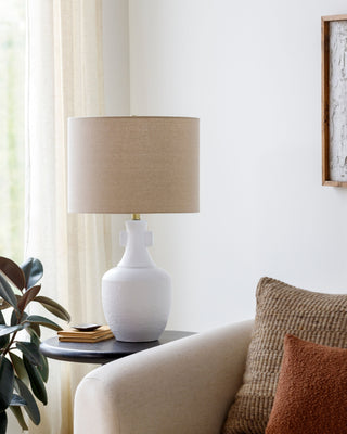 Surya Mauna MNA-001 White Lamp Style Shot Feature
