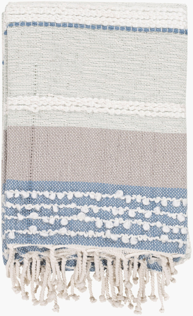 Livabliss Manteo MNE-1000 Seafoam Throw main image