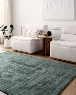 Surya Moreno MNR-2301 Forest Green Area Rug Room Scene