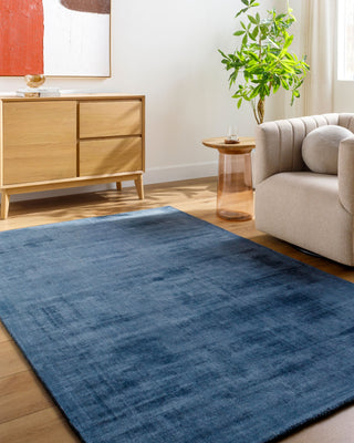 Surya Moreno MNR-2309 Indigo Area Rug Room Scene