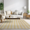 Dalyn Marlo MO1 Gold Area Rug Lifestyle Image Feature