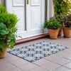 Dalyn Marlo MO1 Navy Area Rug Scatter Outdoor Lifestyle Image Feature