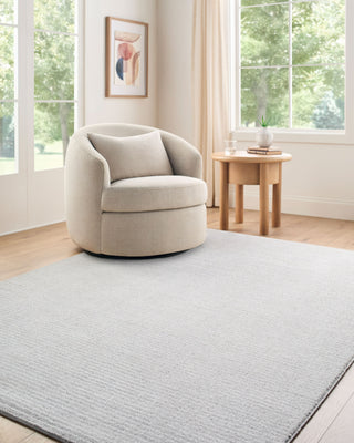 Livabliss Maribor MOB-2307 Charcoal Area Rug Room Scene Feature