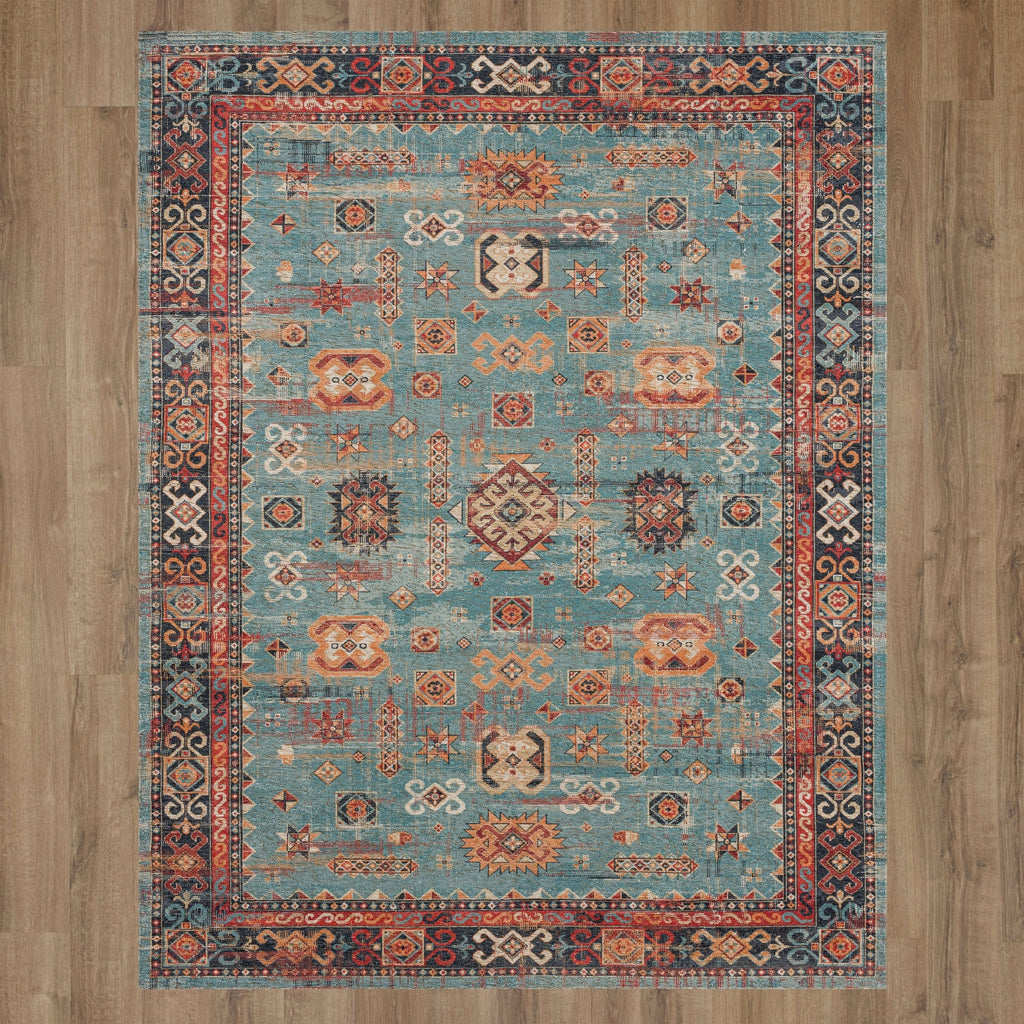 Karastan Zula Mombasa Aquamarine Area Rug Incredible Rugs and Decor