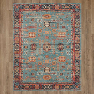 Karastan Zula Mombasa Aquamarine Area Rug