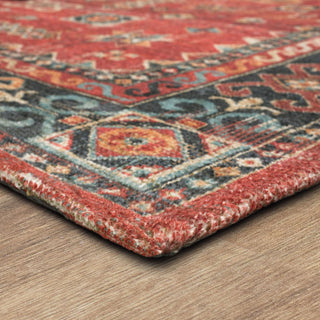 Karastan Zula Mombasa Red Area Rug