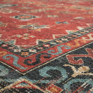 Karastan Zula Mombasa Red Area Rug