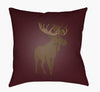 Livabliss Moose MOO-003 Burgundy main image