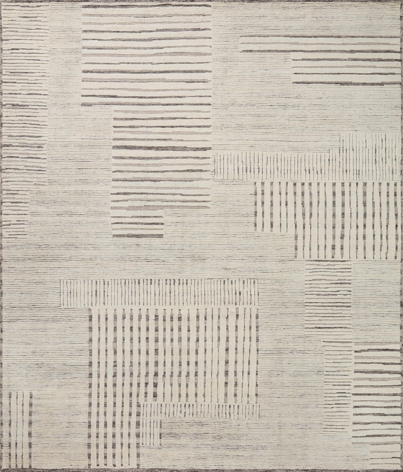 Loloi Moore MOE-02 Dove/Ivory Area Rug by Carrier and Company