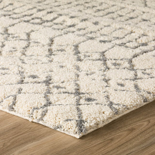 Dalyn Marquee MQ2 Ivory/Metal Area Rug