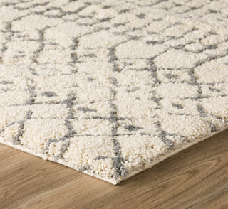 Dalyn Marquee MQ2 Ivory/Metal Area Rug 