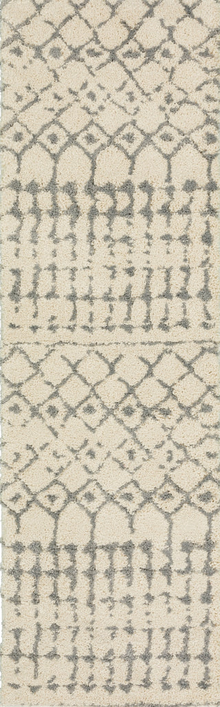 Dalyn Marquee MQ2 Ivory/Metal Area Rug 