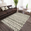 Dalyn Marquee MQ2 Ivory/Metal Area Rug 