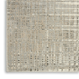 Nourison Marmara MRA01 Grey Ivory Area Rug Texture Image